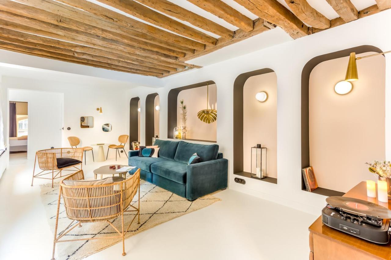 Ferienwohnung Habitat Parisien - Louvre Rivoli Exterior foto